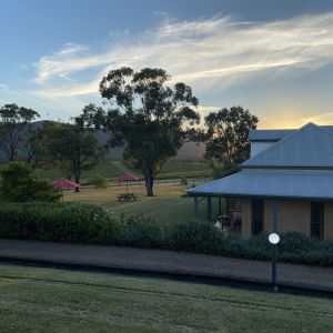 Overlooking the Lodges and grounds at Berenbell