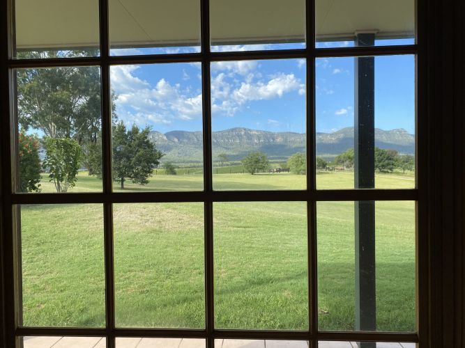 View from Berenbell's One Bedroom Cottage