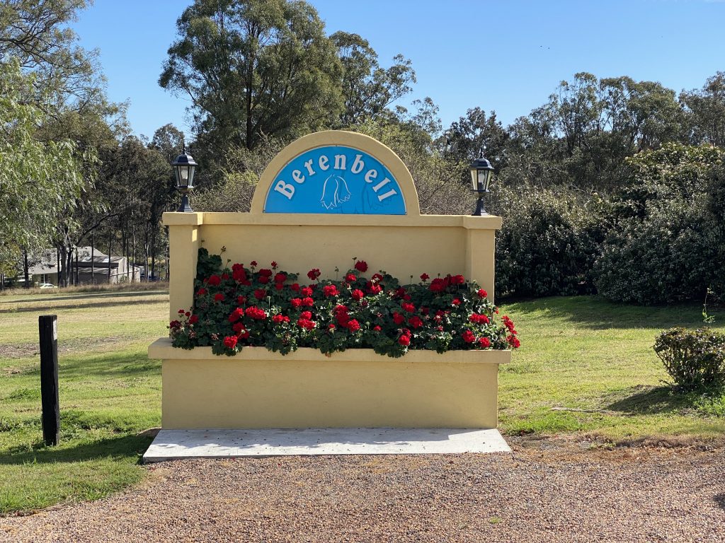 Berenbell's flourishing geraniums