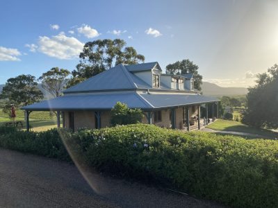 IMG_0534 Sun setting on the 2 bedroom Lodges at Berenbell