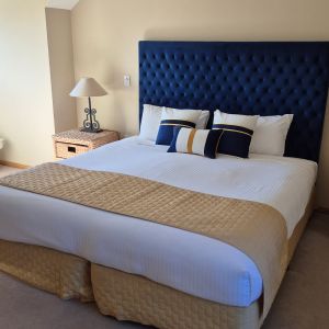 Lodge 1 upstairs bed